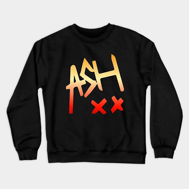 ash Crewneck Sweatshirt by ACID FACE